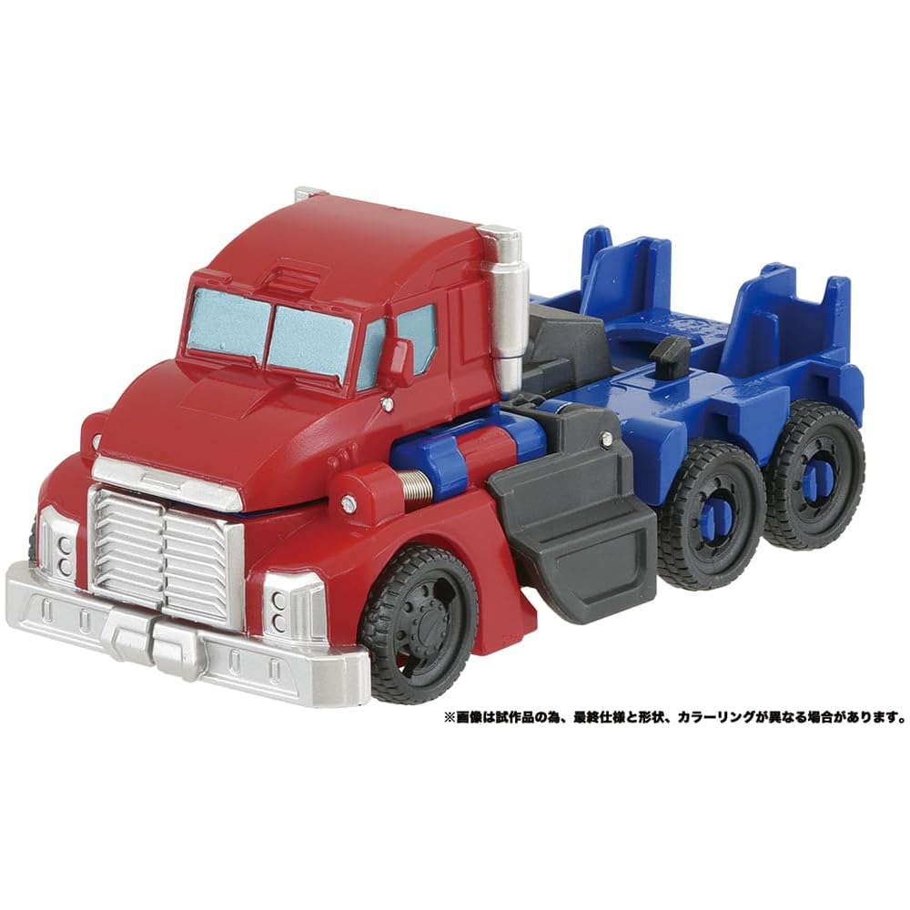 Takara Tomy Transformer ESS-01 Optimus Prime Action Figure with Transforming Features and Detailed Design