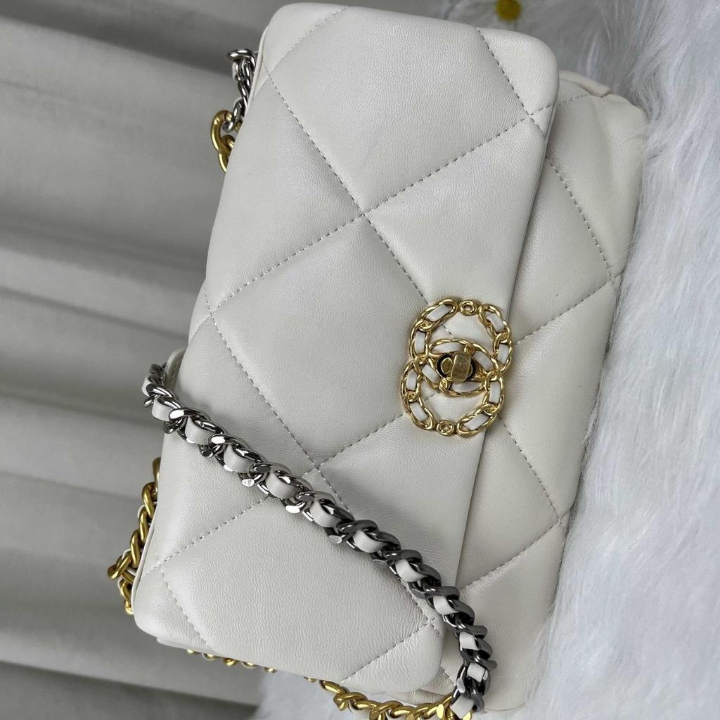 New diamond cloud bag chain bag leather mouth cover bag large capacity women's bag single shoulder oblique span bag