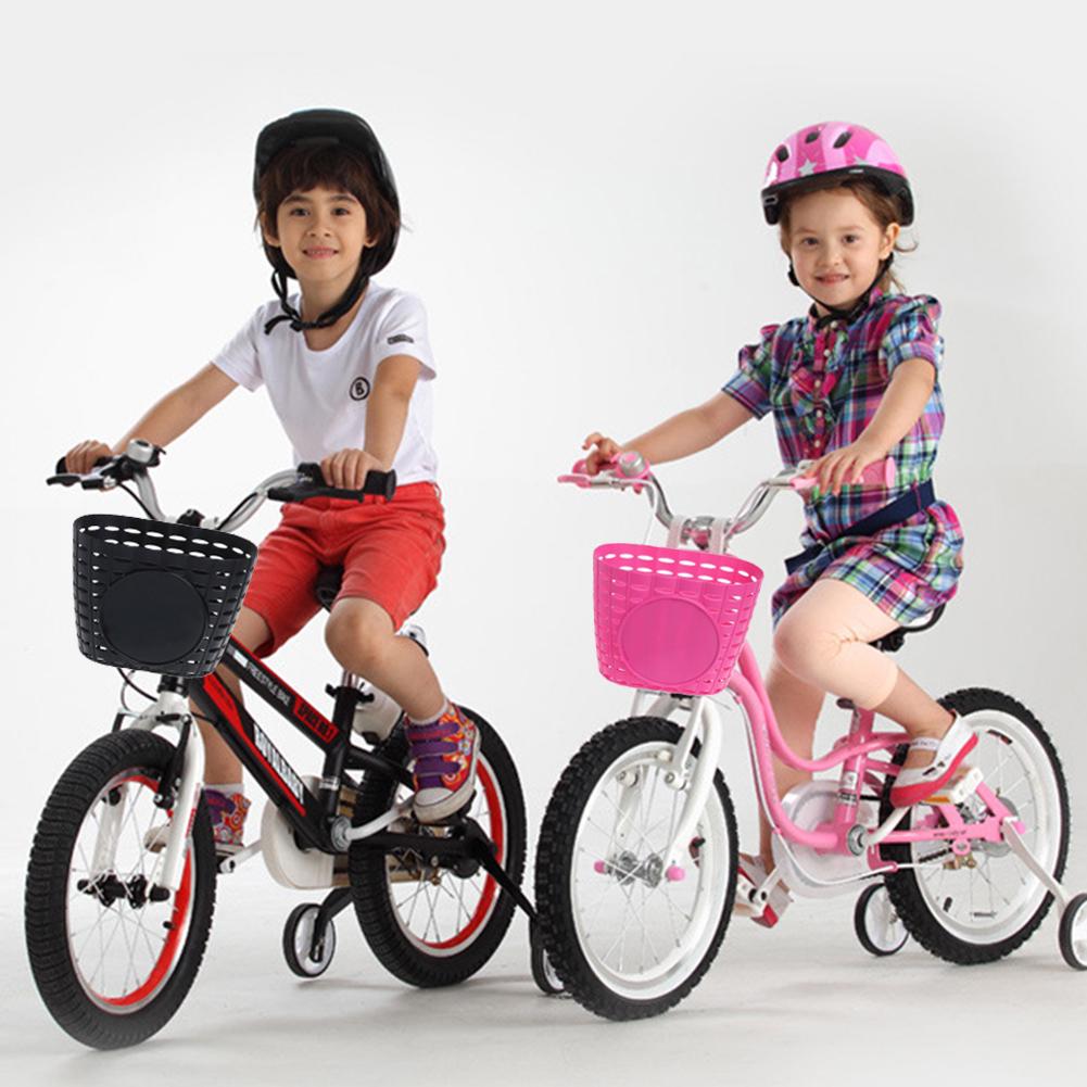 wenyun Children Bicycle Basket /ï/¼/ŒChildren Bike Tricycle Scooter Storage Front Handlebar Plastic Carrier Cycling Kids Riding Shopping