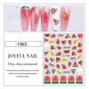 6Sheet Summer Fruit Nail Stickers Decals  For  Self-Adhesive  Nail Art Stickers For Gel Polish  DIY Nail Art Decorat