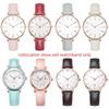 Quick Release Soft Cowhide Watchband for Casio Citizen Fossil Plain Watch Strap DW 12mm 14mm 16mm 18mm 20mm Ladies Bracelet pink