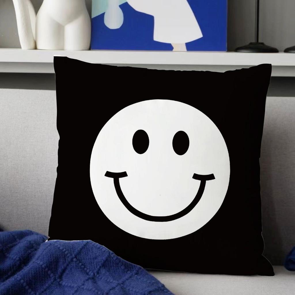 Ins Nordic Geometry Black and White Pillowcase Light Luxury Home Sofa Cushion Cover Living Room Bedroom Pillow Cover