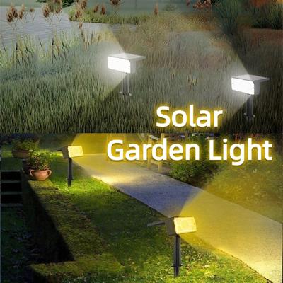 Solar Powered Solar Garden Light Automatic Light Sensor Wireless Solar Lawn Lamp Waterproof 49LED Solar Landscape Light