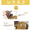 Resin Lucky Elephant Home Decor Set - Style Ornament Wedding Gift Office Or Living Room Display