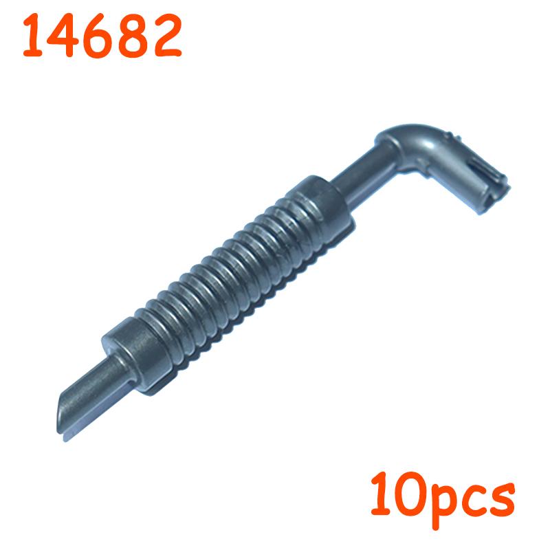 6L 8.5L Two Section Corrugated Hose With Knot Exhaust Pipe Technical Parts MOC Building Block 6211 71944 14682 73590