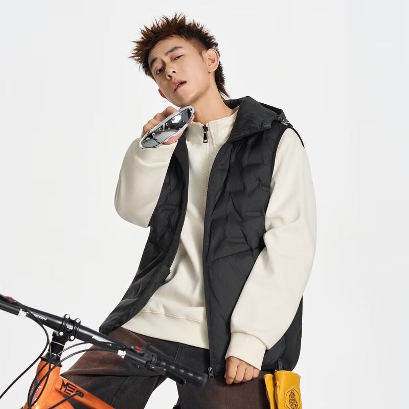 Men's Hooded Lightweight Winter Down Vest