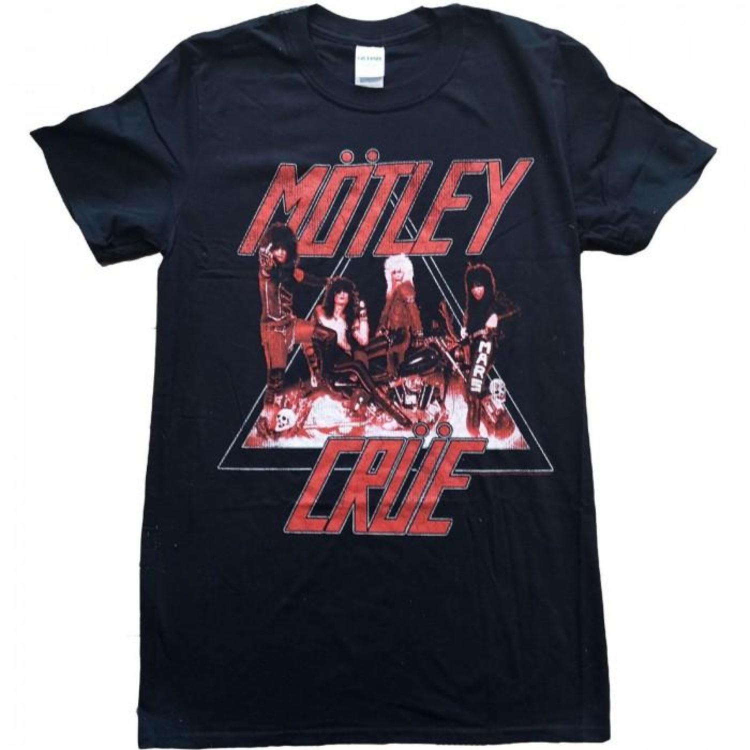 Motley Crue Unisex Adult Too Fast Cycle T-Shirt S