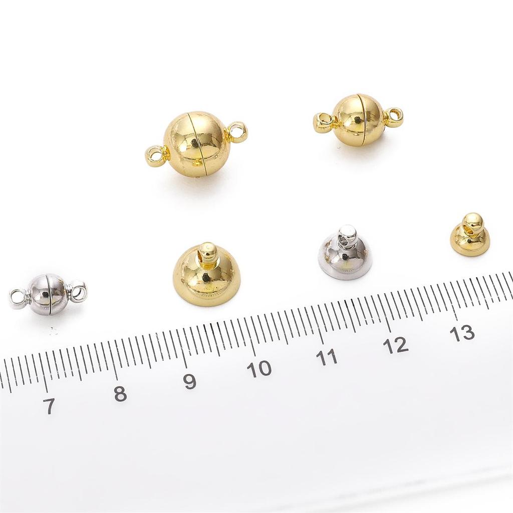 1Set/bag Copper Ball Magnet Buckle For DIY Jewelry Making Craft Accessories