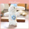 Plush Cute Rabbit Doll Stuffed Animal Keychain Bag Charm Gift For Kids Girls