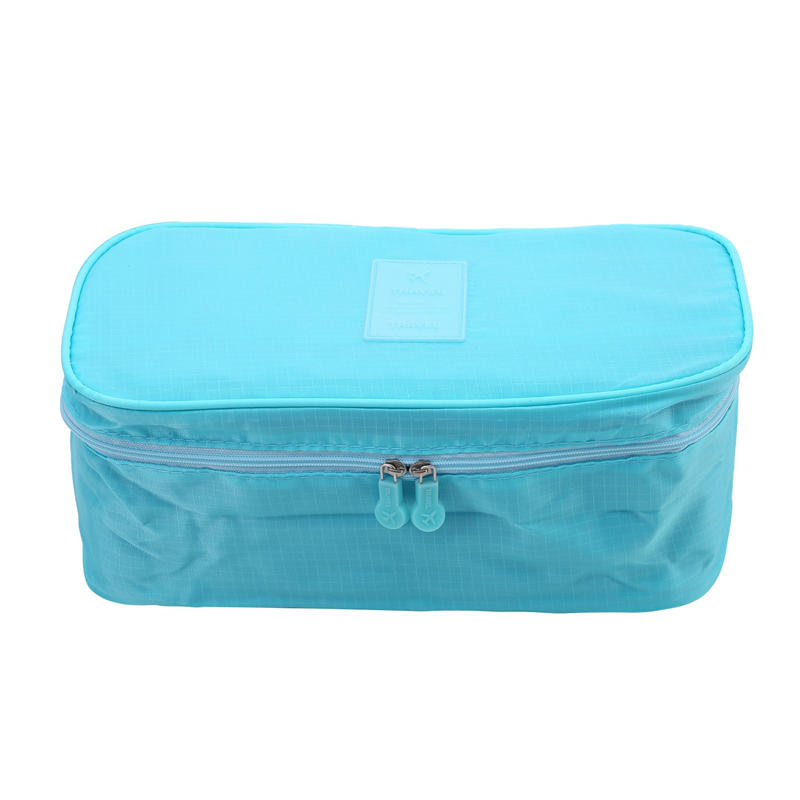 Portable Travel Underwear Bra Sock Divider Storage Bag Waterproof Clothes Organizer Box for Drawer Closet Luggage Packing