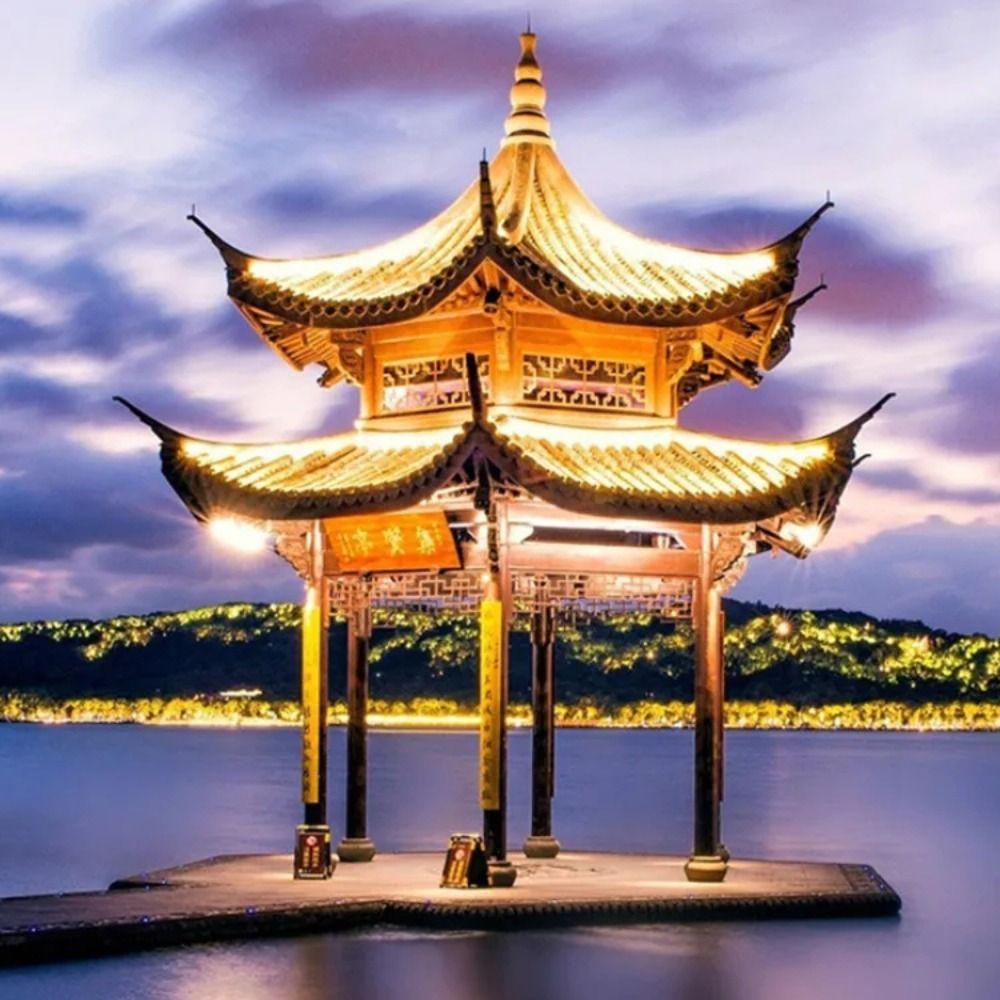 Waterproof Tile Eave Light Ancient Building Architectural Lighting Light Temple