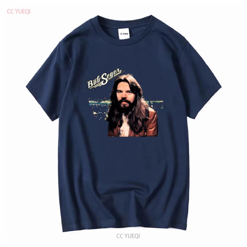 Bob Seger Stranger In Town Black T Shirt All Size S 5XL 25 Vintage Washed Fashion Slightly Casual Unisex Homme