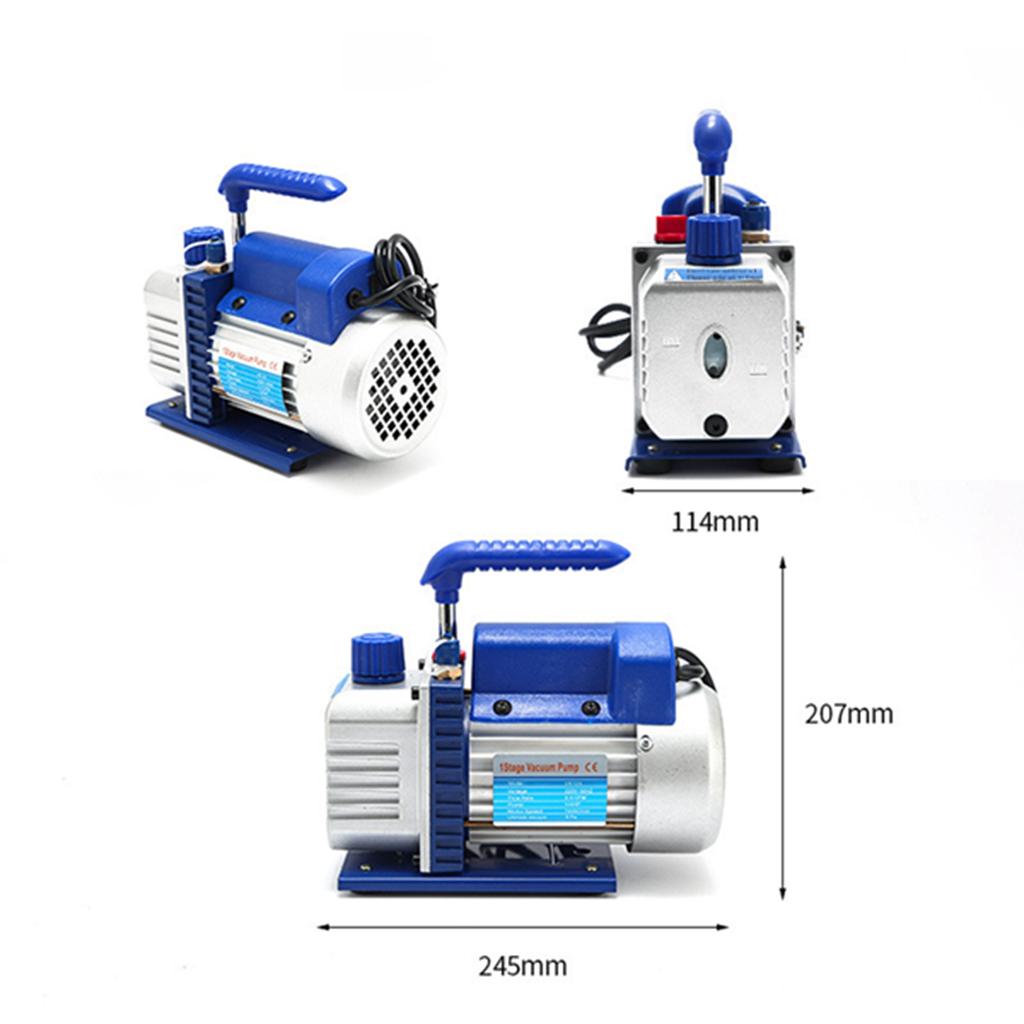 Handheld Integrated Vacuum Pump With Rotaional Piece Conditioner Maintenance Refrigerant Refrigeration Pump with Brushless Copper Motor