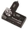 Kashimura NKD-217 Bluetooth FM Transmitter, Equalizer, AUX with MP3 Player, Large Screen LCD, MicroSD, Supports USB Drives, Handsfree, Glico Display