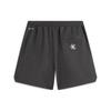 Li-Ning Badfive Series Mid-Rise Drawstring Sweat-Absorbing Comfortable Sports Casual Shorts Men Shorts Dark-Gray AKSU439-4