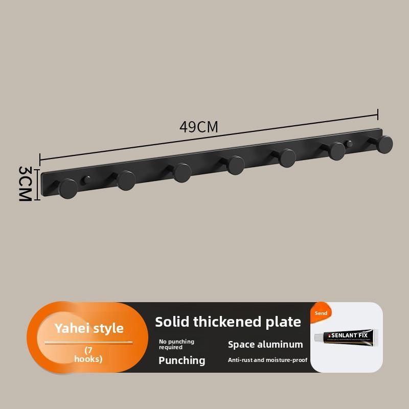 Lochfreie Wandmontierte Garderobe