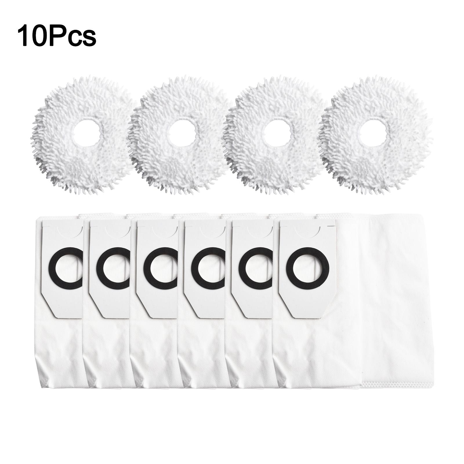 

As Shown Mop Pads Replacement Replacement Dust Bags Kit Appliance Hygienic Clean Floors Strong Seal Technology A