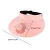 Empty Top Cap with Fan Three Temp Settings Breathable Cooling Fan Hat Beach Hat for Sun Protection and Outdoor
