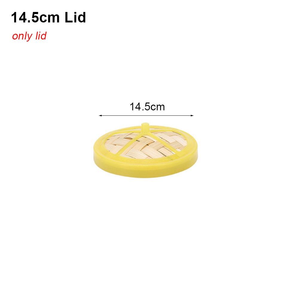 1Pcs With Lid Steamer Basket Handmade Kitchen Cookware Durable Bamboo Steamer  Chinese Food Making