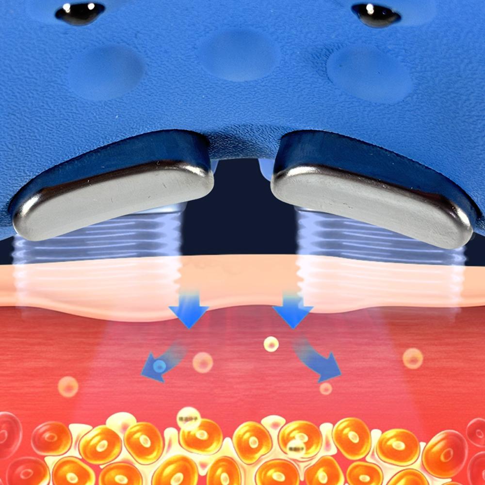 USB cervical massage pillow hot compress vibration comfortable massage