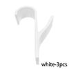 Kitchen bathroom heating bathroom creative transparent and strong plastic hooks no punching no nails S-shaped hooks S-hooks
