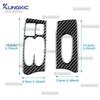 Sticker For Honda CRZ CR-Z ZF1 2010 2011 2012 2013 2014 2015 2016 LHD RHD Real Soft Carbon Fiber Car Window Lift Button Panel
