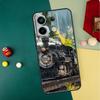 Train Steam Engine Case For Xiaomi Redmi Note 13 Pro 14 12 11 10 15 Pro Plus Redmi 15 14C 13C 10C 12C 15C Funda
