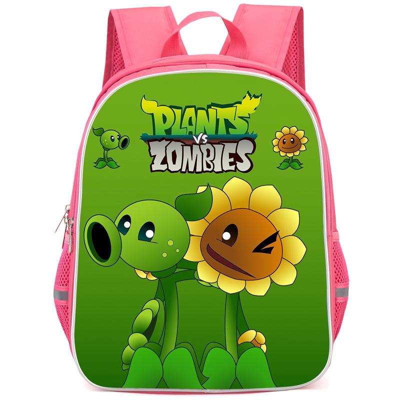 Plants Vs. Zombies Plants Vs. Zombies Anime Backpack Student Bag