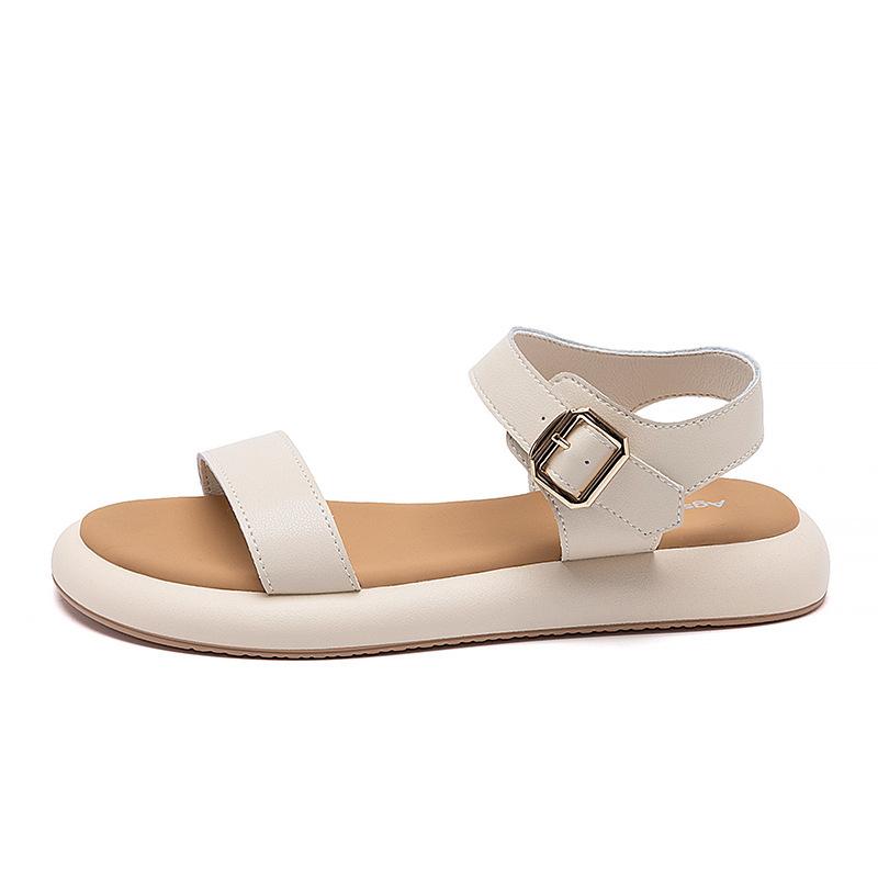 Augustine sandals women's summer 2025 new platform word with casual fashion sandals beach shoes ins