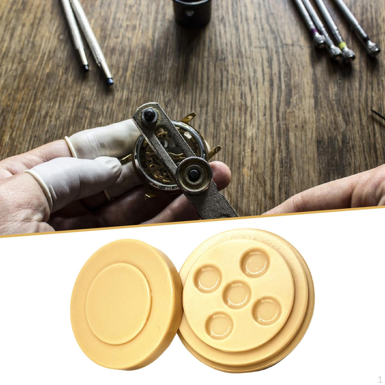 

Держатель чашки для масла для часов Ювелирный инструмент Портативный Замена Простой в использовании Профессиональный для часовщиков 5 Holes