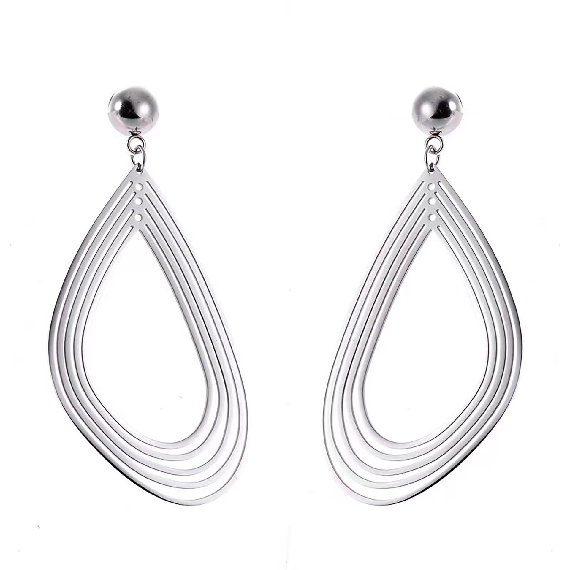 

Лидер продаж: преувеличенные серьги-кольца большого размера с полыми спиральными серьгами, а также персонализированные и модные длинные винтажные серьги