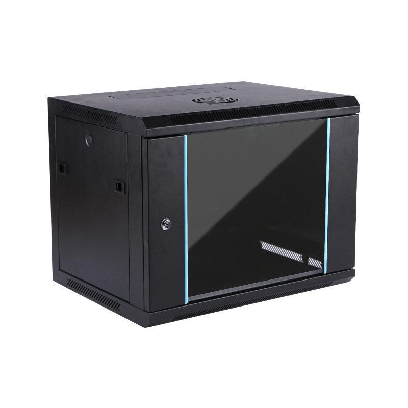 19-Inch Wall-Mounted Detachable Network Cabinet - Variants: 9U, 12U, 15U - for Low-Voltage Audio & Monitoring Equipment