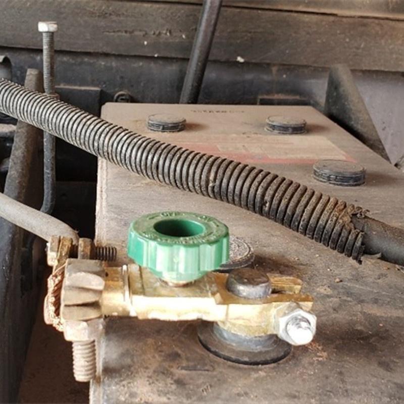 Car Electrical Isolator Switch Rotary Disconnect Power Off Cut-off Terminal Battery Anti-Leakage Automotive Truck Accessory