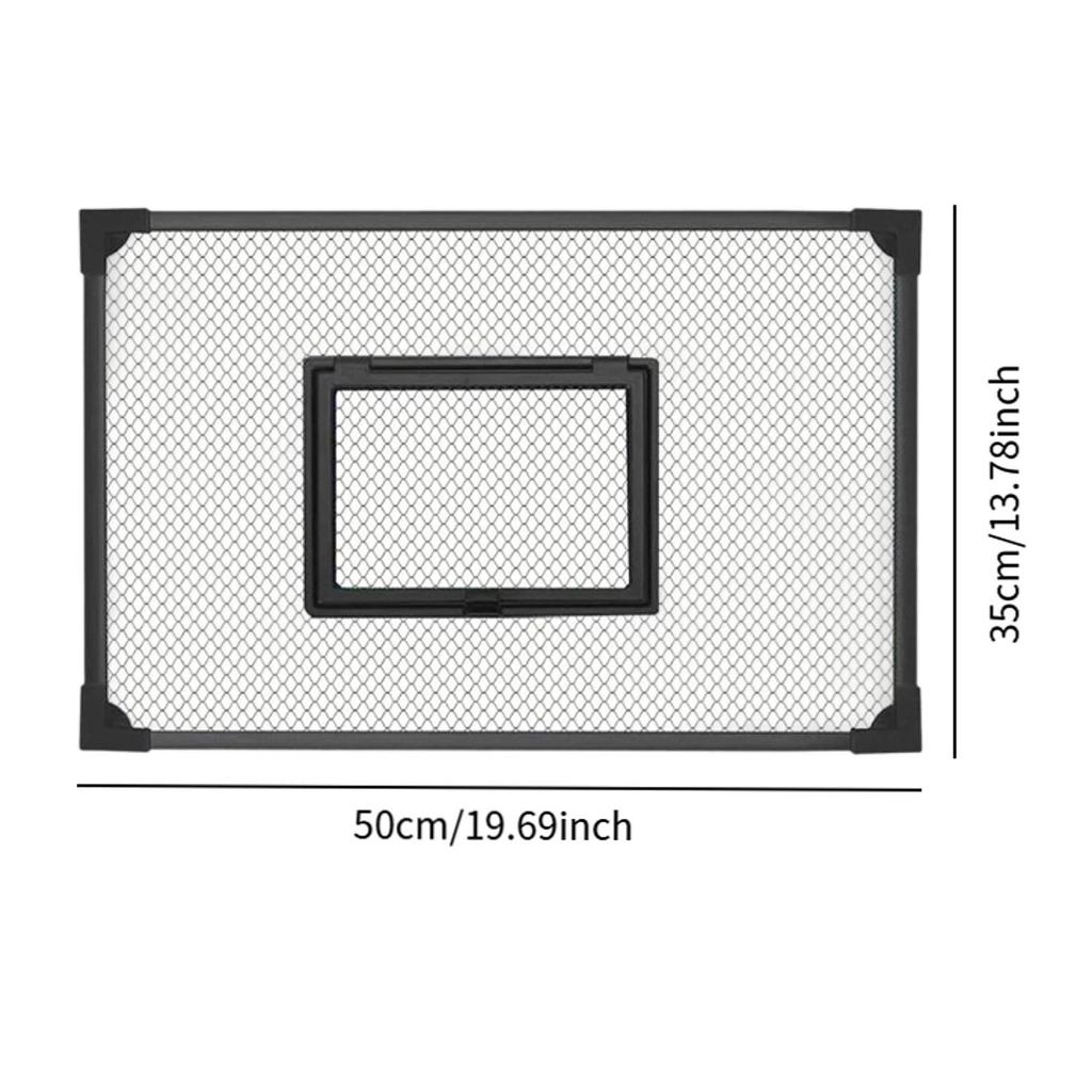 Aquarium Mesh Cover, DIY Replacement, Fine Mesh, Tearresistant