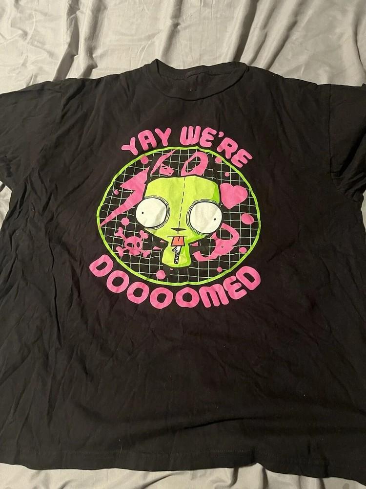 Invader Zim We're Doomed T-shirt Short Sleeve unisex Unisex T-Shirt