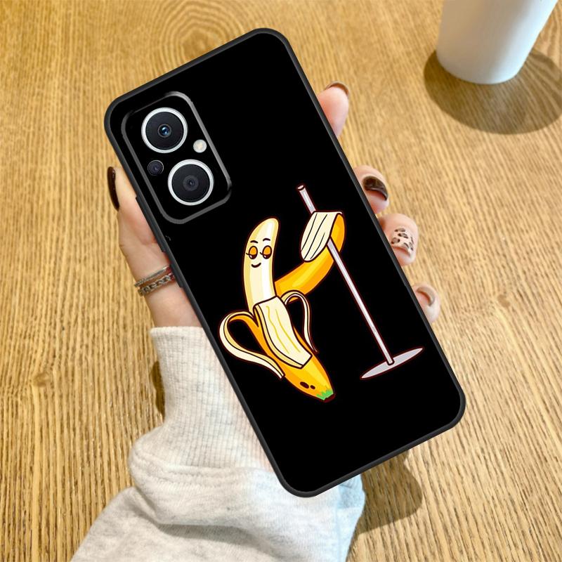 Memes Cartoon Funny Banana Funda For OPPO Reno 12F 11F 13F 14F 8T 8 Lite 10 11 12 13 14 OPPO Find X8 X6 X5 X9 Pro Case
