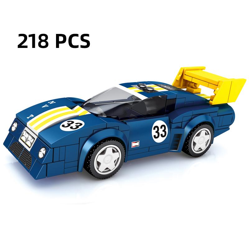 Speed MOC Racing Car SUV City Sports Model Building Blocks Bricks Rally Super Racers Christmas gift Technical Vehicles Toy