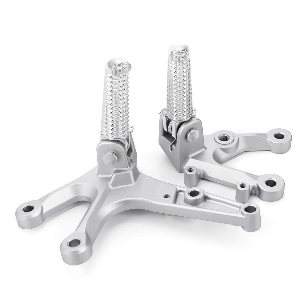 2022 Front Footrest Foot Peg Pedal For YAMAHA YZF R25 R3 MT25 MT03 2014-2023 Motorcycle Left Right Bracket YZFR25