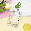 Transparent Card Holder Cartoon Animal Print ID Card Badge Holder Case Kawaii Cartoon Cute Student Bus Card Cover