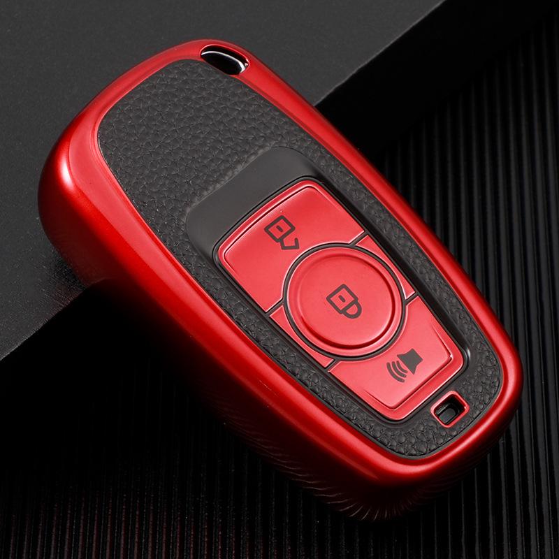 

Leather Grain Key Case for Great Wall Haval H6 Coupe Sport, M6, H2, F5, H4 with Buckle Shell PE Bag