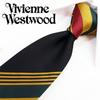 Vivienne Westwood Narrow Tie VW249 (7cm Wide) Black/Red [Used]