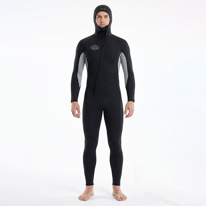 3mm Full Body Wetsuit Men Women Thermal Neoprene Diving Surfing Snorkeling Winter Swimming Long Sleeve