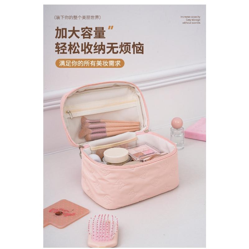 Large Capacity Waterproof Cosmetic Bag Travel Cube Makeup Organizer Bag