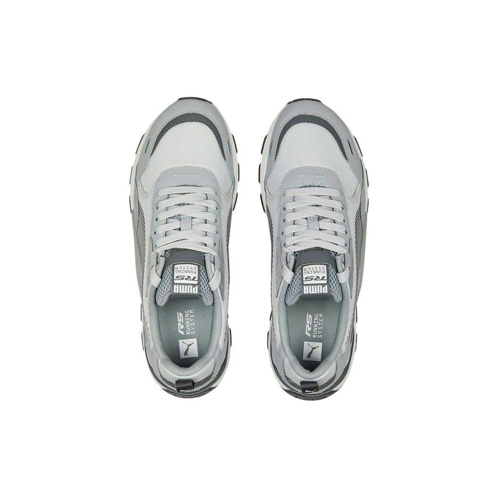 Puma Rs 3.0 Suede Leather Sports Casual Slip Resistant Durable Low Top Lifestyle Shoes Unisex Sneakers Silver Gray 392773-01