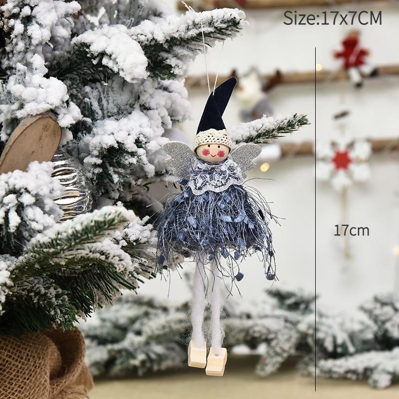 Angel Doll Merry Christmas Ornaments Christmas Decorations for Home Noel Natal Tree Decor Navidad Xmas 2025 New Year 2025 Gifts