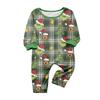 Christmas Print Cute Family Set Pajamas, Home Clothes, Family Set Long Sleeve Top Pants Set