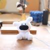 Plush Short Ultrasoft Dog Keychain Bag Charm Stuffed Animal Room Decor Kids For