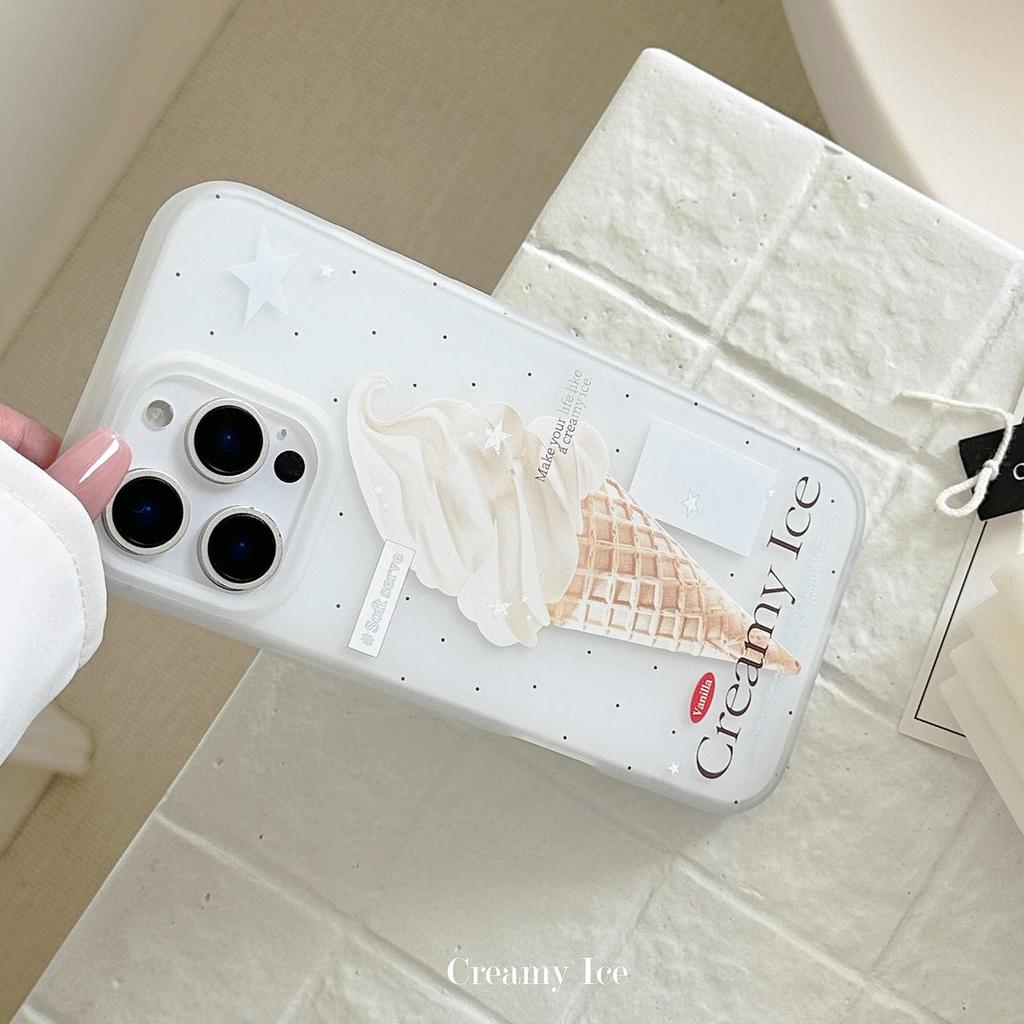 Creative Ice Cream Phone Case for Apple Phones
