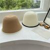 New Spring Summer Fashion Fisherman Hat For Women Sunscreen Breathable Sunshade Straw Hat Korean Style Bucket Hat Basin Hat Trendy Chic 56-59cm