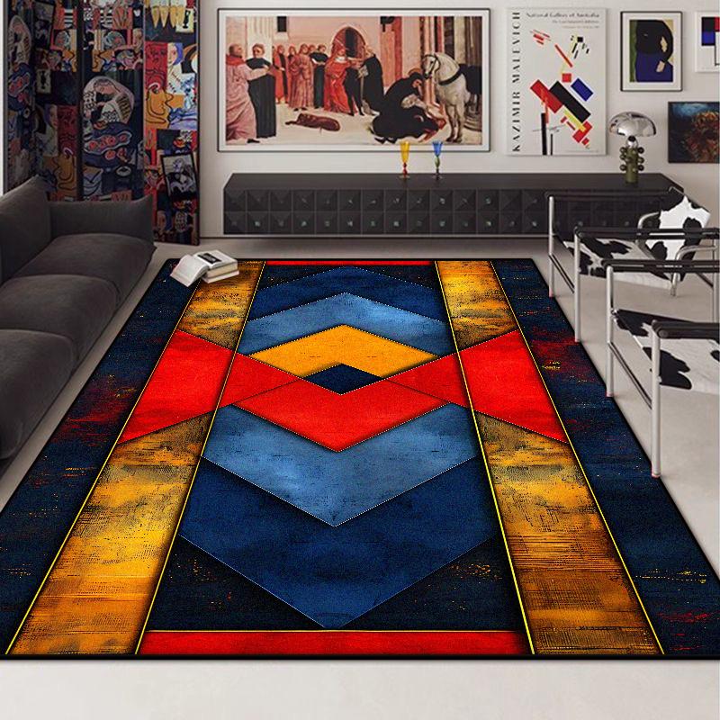 INS Nordic Geometric Large Carpets for Living Room Home Abstract Decoration Lounge Rugs Sofa Area Cloakroom Anti-skid Floor Mats